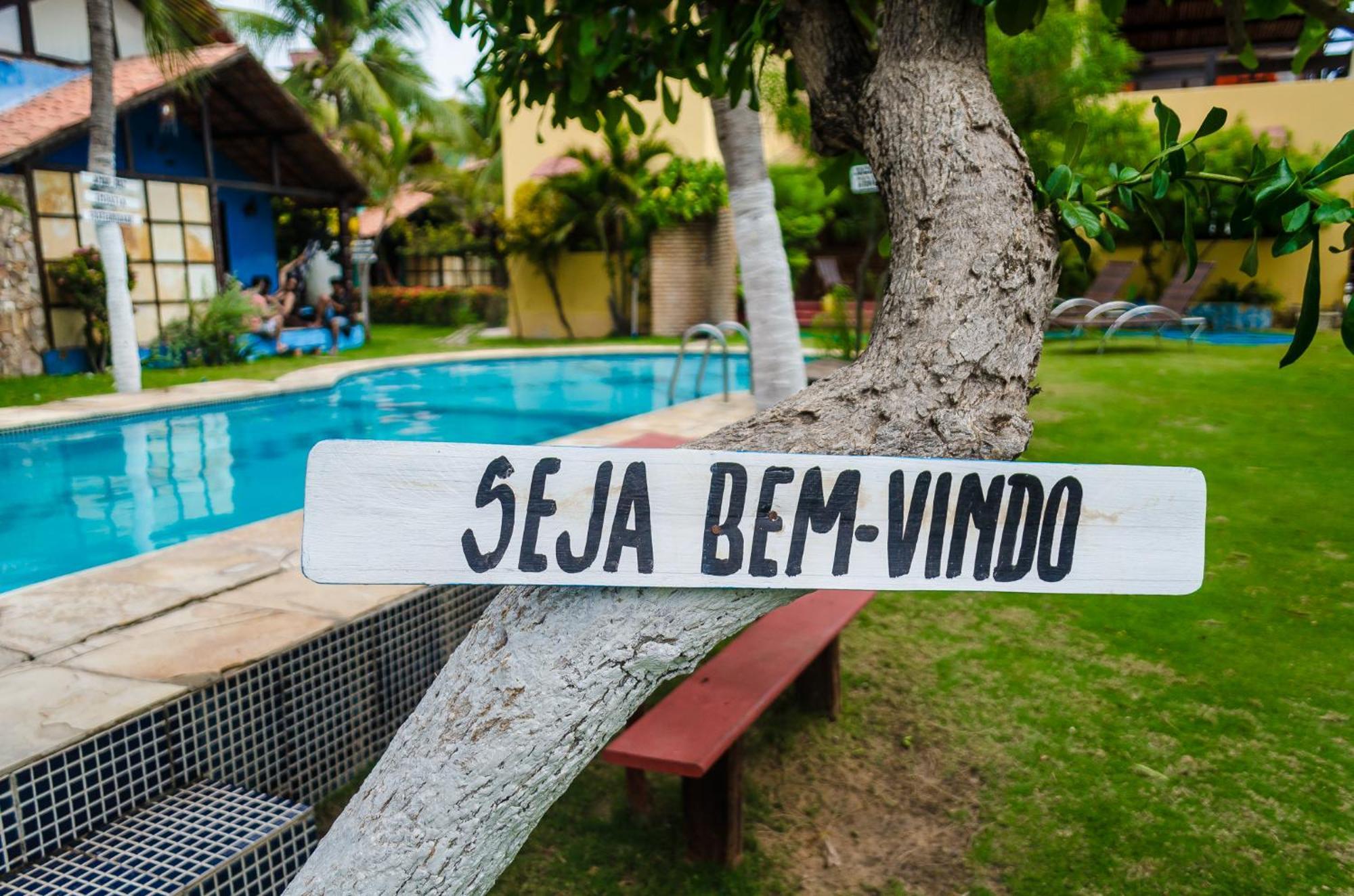 Pousada Refugio Do Manati Canoa Quebrada Esterno foto